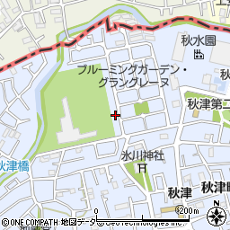 東京都東村山市秋津町4丁目16-138周辺の地図