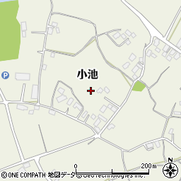 千葉県八千代市小池周辺の地図