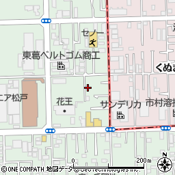 千葉県松戸市松飛台466周辺の地図