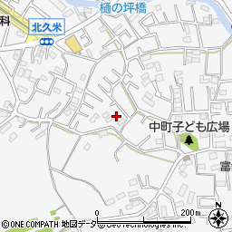 埼玉県所沢市久米2140-1周辺の地図