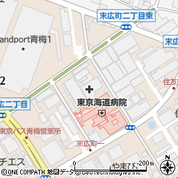 大和製函株式会社周辺の地図