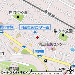 東京都青梅市河辺町6丁目周辺の地図