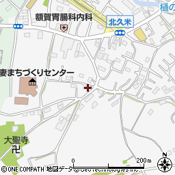 埼玉県所沢市久米2257-1周辺の地図