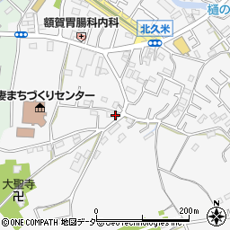 埼玉県所沢市久米2257-2周辺の地図