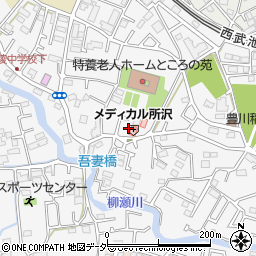 埼玉県所沢市久米1567-8周辺の地図