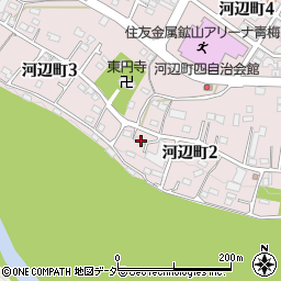 東京都青梅市河辺町2丁目1019周辺の地図