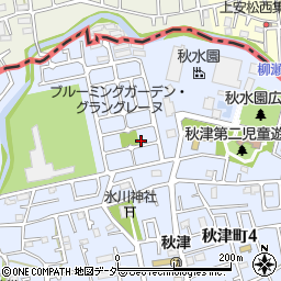 東京都東村山市秋津町4丁目16-232周辺の地図