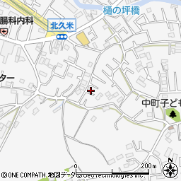 埼玉県所沢市久米2145-17周辺の地図