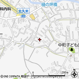 埼玉県所沢市久米2145-36周辺の地図