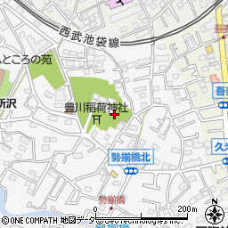 埼玉県所沢市久米408-1周辺の地図