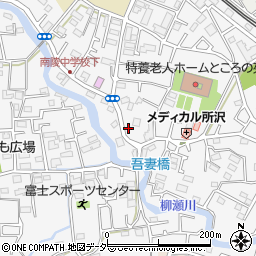 埼玉県所沢市久米1555-6周辺の地図