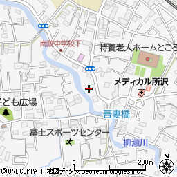 埼玉県所沢市久米1558周辺の地図