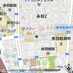 メガネスーパー赤羽ＬａＬａガーデン店周辺の地図