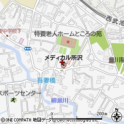 埼玉県所沢市久米1567-12周辺の地図