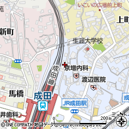 ナビパーク成田花崎町第６駐車場周辺の地図
