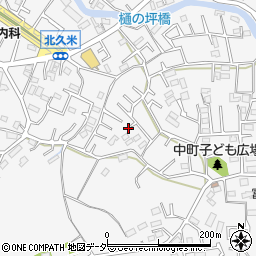 埼玉県所沢市久米2134-7周辺の地図