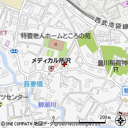 埼玉県所沢市久米1534-5周辺の地図