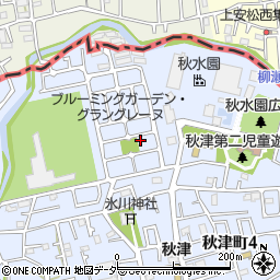 東京都東村山市秋津町4丁目16-120周辺の地図