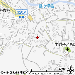 埼玉県所沢市久米2145-30周辺の地図