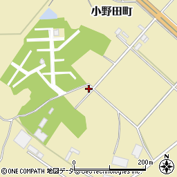 千葉県船橋市小野田町734周辺の地図