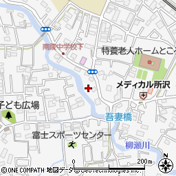 埼玉県所沢市久米1557-4周辺の地図