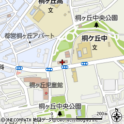 北区役所　区民事務所桐ヶ丘分室周辺の地図