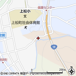 長野県木曽郡上松町宮前周辺の地図