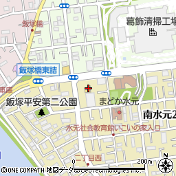 トヨタモビリティ東京Ｕ－Ｃａｒ水元店周辺の地図