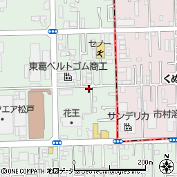 千葉県松戸市松飛台466-5周辺の地図