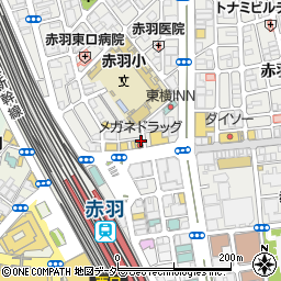 株式会社メガネドラッグ　赤羽駅前店周辺の地図