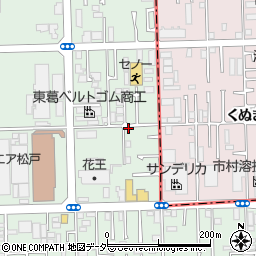 千葉県松戸市松飛台466-24周辺の地図