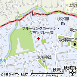 東京都東村山市秋津町4丁目16-211周辺の地図