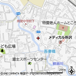 埼玉県所沢市久米1557-8周辺の地図