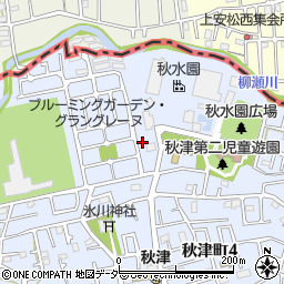 東京都東村山市秋津町4丁目16-199周辺の地図