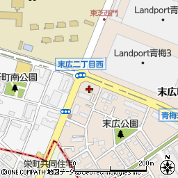 ファミリーマート青梅東芝正門前周辺の地図