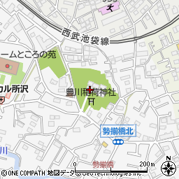 埼玉県所沢市久米411周辺の地図