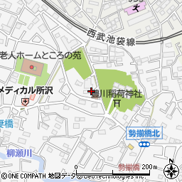 埼玉県所沢市久米1528周辺の地図