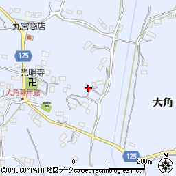 千葉県香取市大角735周辺の地図