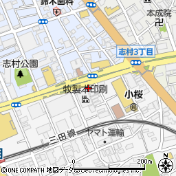 株式会社サンベスト東信　志村中央給油所周辺の地図