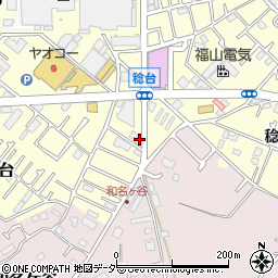 千葉県松戸市稔台1135周辺の地図