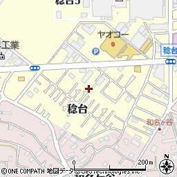 千葉県松戸市稔台1082-8周辺の地図