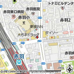ジュエリーツツミ赤羽東口店周辺の地図