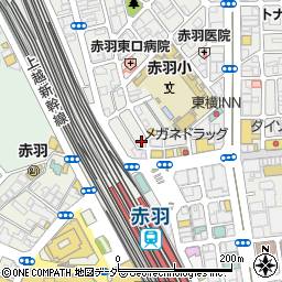 松乃家 赤羽店周辺の地図