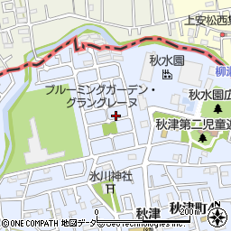 東京都東村山市秋津町4丁目16-225周辺の地図