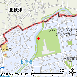 東京都東村山市秋津町4丁目16-24周辺の地図