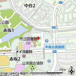成田市赤坂分室周辺の地図