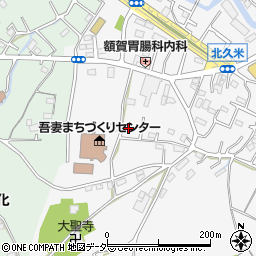 埼玉県所沢市久米2239周辺の地図