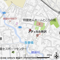 埼玉県所沢市久米1552周辺の地図