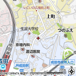 成田 江戸ッ子寿司 参道本店周辺の地図