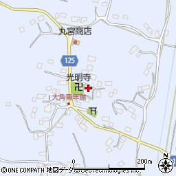 千葉県香取市大角712周辺の地図